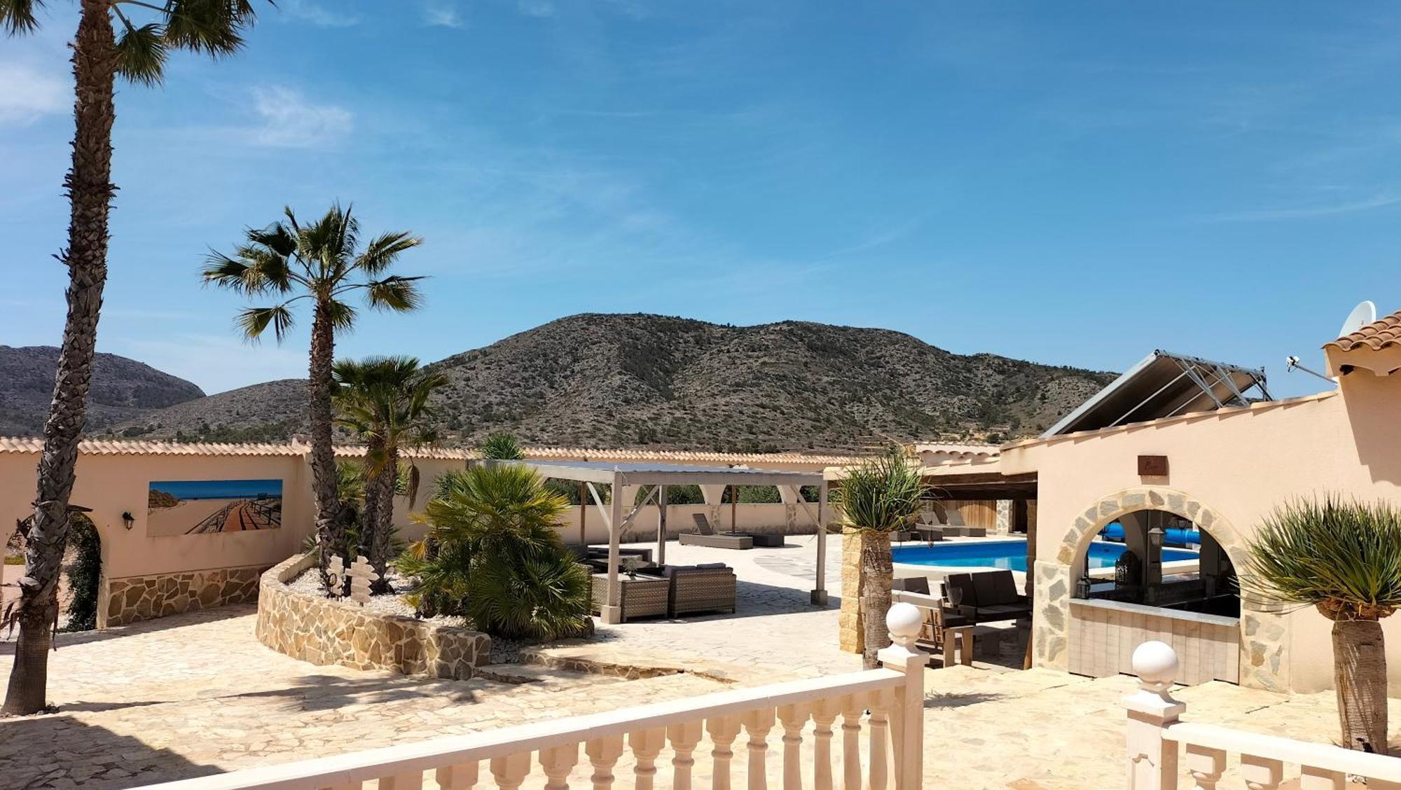 Casa Algezar Villa Hondón de las Nieves Eksteriør billede