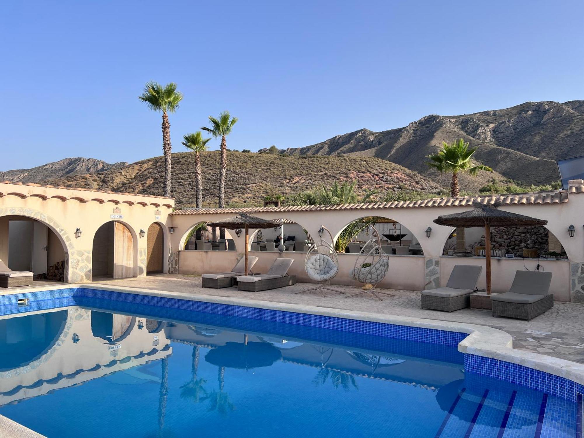 Casa Algezar Villa Hondón de las Nieves Eksteriør billede