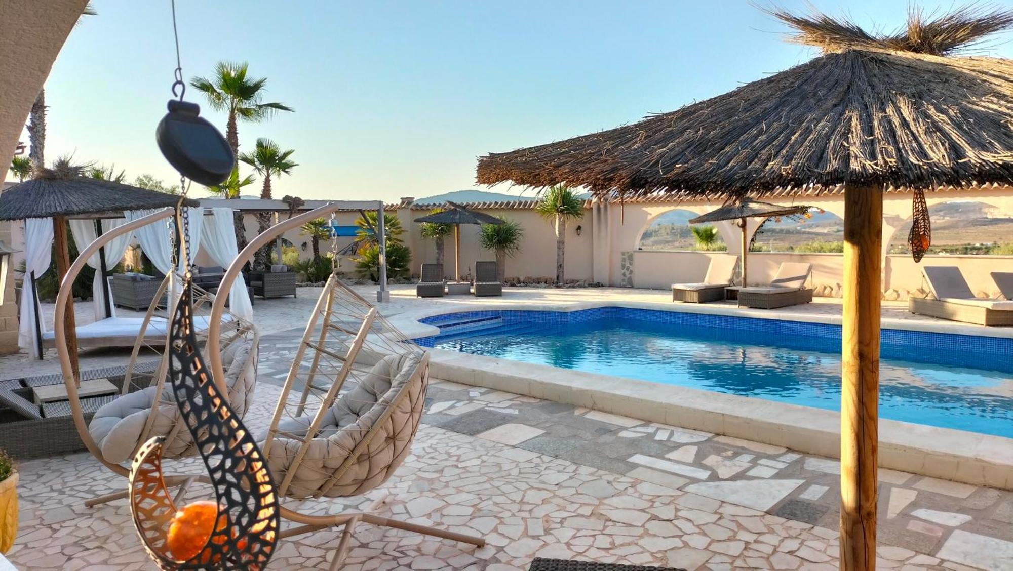 Casa Algezar Villa Hondón de las Nieves Eksteriør billede